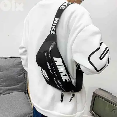 original Nike black waist bag