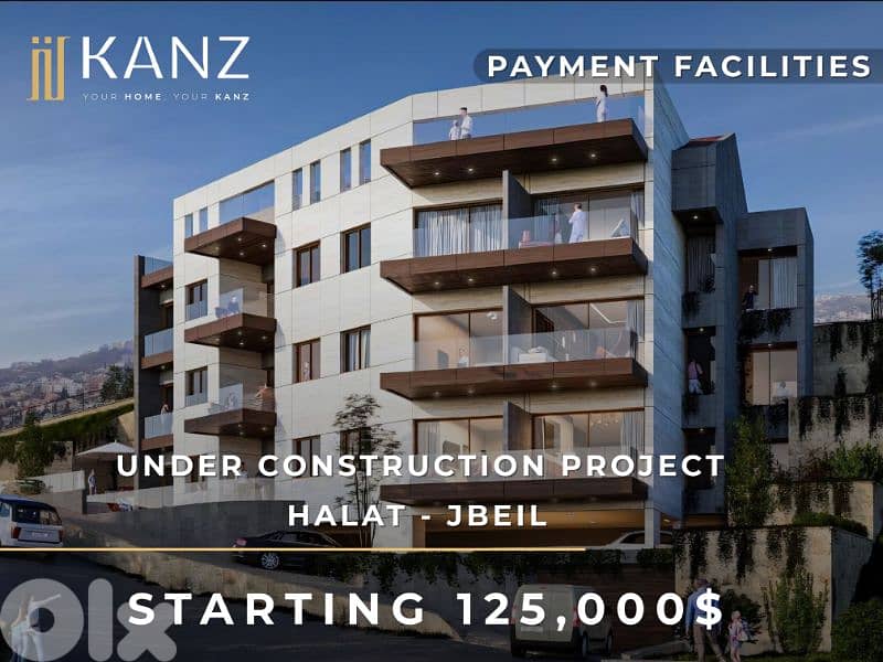 Payment Facility Apartments For Sale In Halat - شقة للبيع في حالات 0
