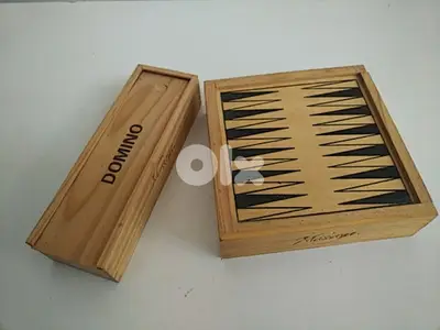 Vintage wooden multi board games - Not Negotiable