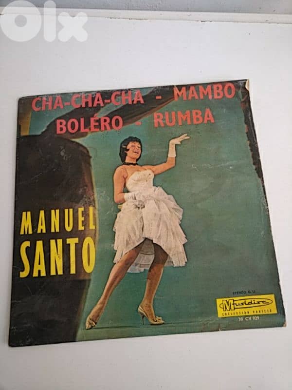 Vintage Manuel Santo LP - Not negotiable 0