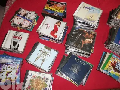 More than 150 original music CDs (NOT selling per CD) - Not Negotiable
