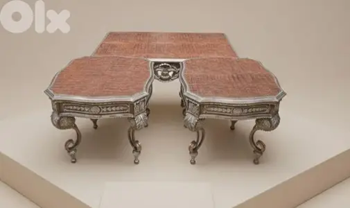 set of 3 table salon luxury english طقم ٣ قطع طاولات انتيك انجليزي
