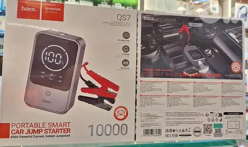 HOCO PORTABLE SMART CAR JUMP STARTER 10000MAH QS7