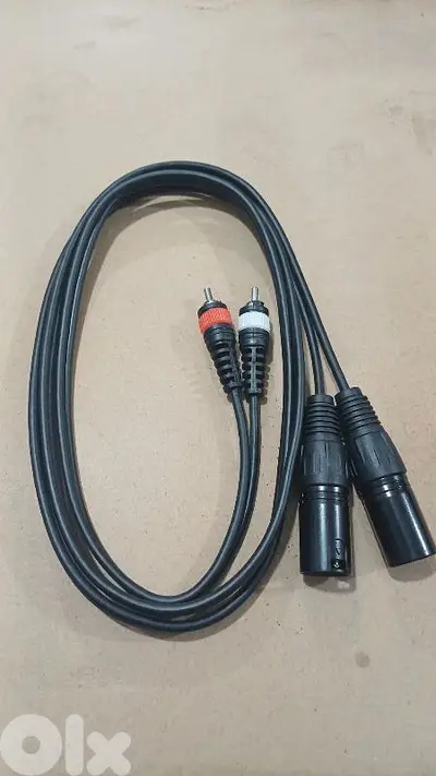 cable rca to xlr male