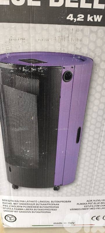 GASPARINI HEATER.  GAS HEATER  BRAND NEW  SUPER quality italian brand 4