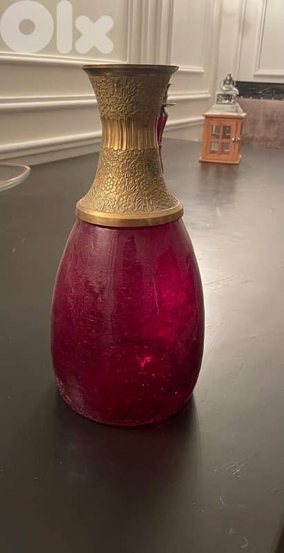 Antique Copper Vase 0