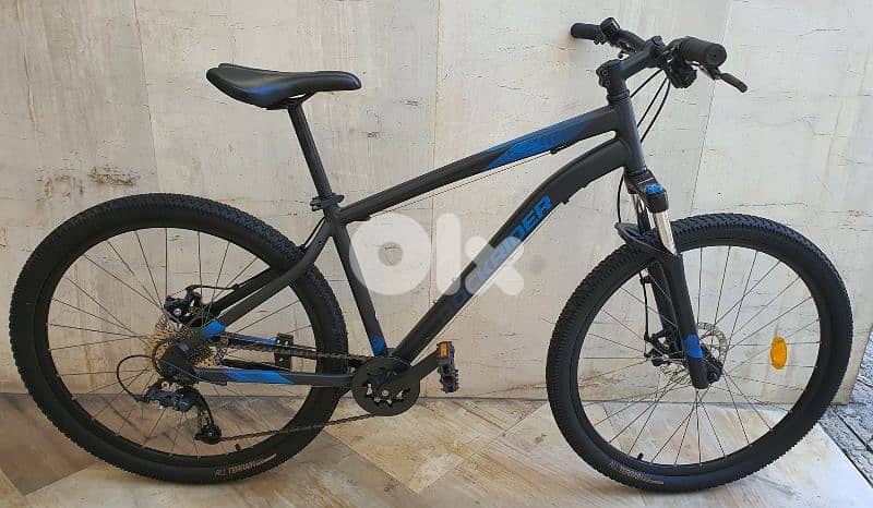 Rockrider ST120 27.5 disc brakes 1x9 speed used like new 0