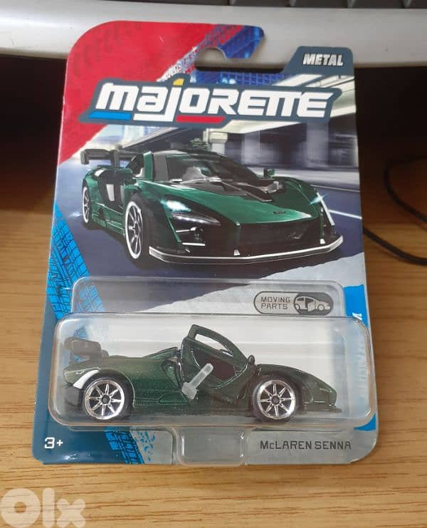 Mclaren Senna Majorette diecast car model 1;64. 0