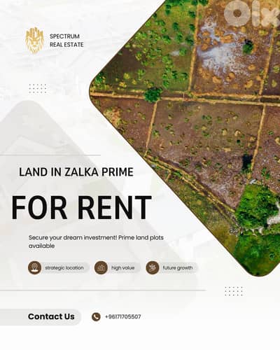 1000Sq LAND FOR RENT IN ZALKA PRIME, (ZLR-170)