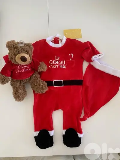 Christmas set for baby - New with tags