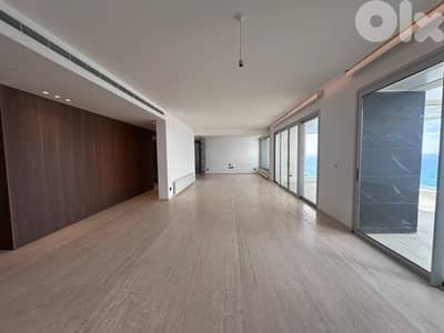 Luxury Sea View Apartment for Rent in Rawcheشقة للإيجار في الروشة