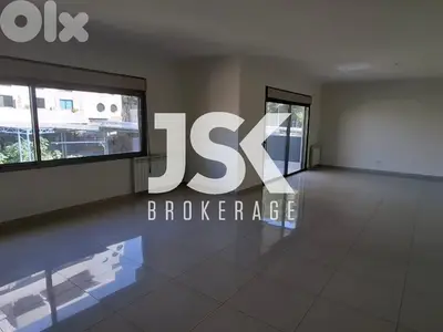 L19883 - Spacious Duplex With Terrace For Rent in Bsalim