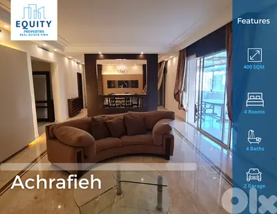 Furnished 400 SQM Apartment For Rent In Achrafieh شقة للإيجار#ML234024 Furnished 400 SQM Apartment For Rent In Achrafieh شقة للإيجار#ML234024