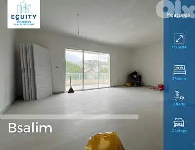 165 SQM Apartment For Sale In Bsalim شقة للبيع #RH234350