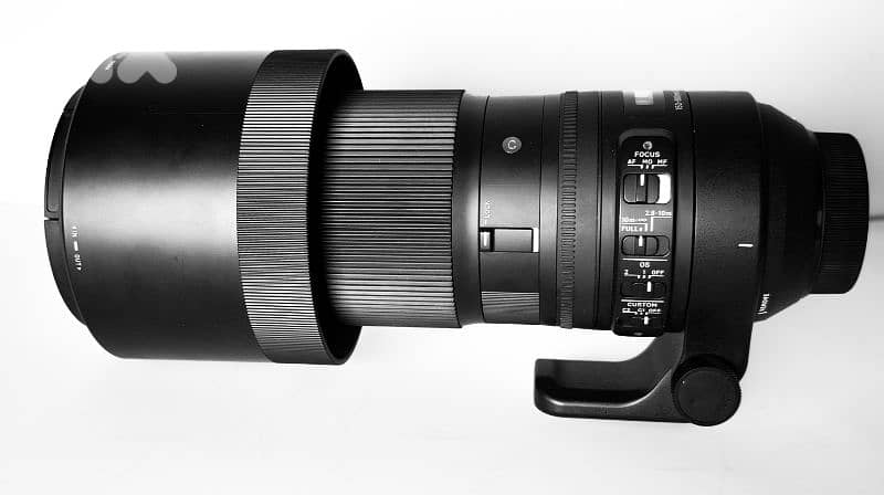 Barely used Sigma 150-600mm lens for nikon F & Z Mount  with FTZ 0