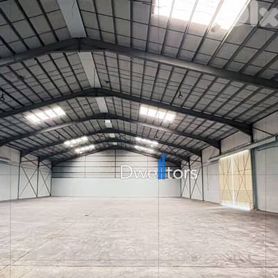 Hangar for rent in Nahr el Mot - 750 MT2 - 6.0 M Height Hangar for rent in Nahr el Mot - 750 MT2 - 6.0 M Height