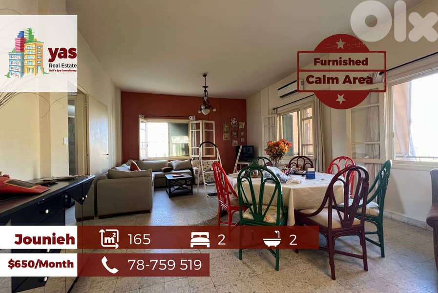 Jounieh 165m2 | Rent | Furnished | Vintage | Catch | EH 0