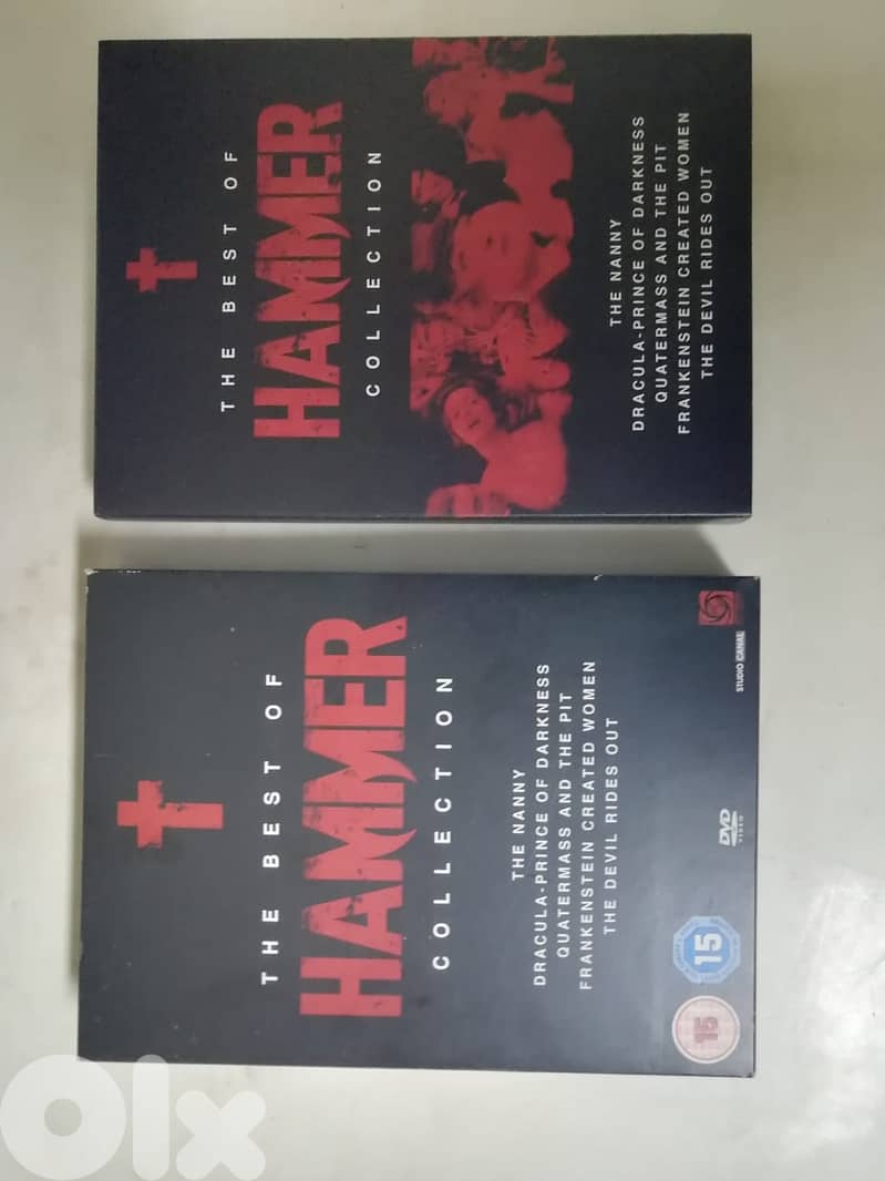 The Best of Hammer movies 5 DVDs box set 1