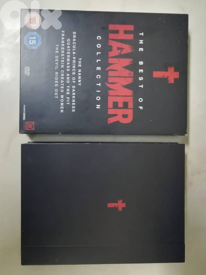 The Best of Hammer movies 5 DVDs box set 3