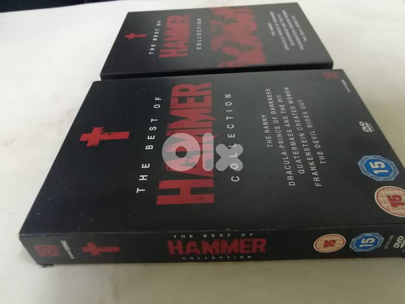 The Best of Hammer movies 5 DVDs box set 4