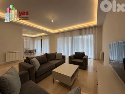 Kfarhbab 325m2  | Furnished | Panoramic Mountain & Sea View | Rent YV