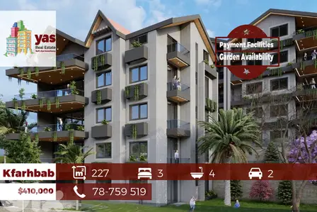 Kfarhbab 227m2 | Garden Availability | Payment Facilities | Luxury |JH Kfarhbab 227m2 | Garden Availability | Payment Facilities | Luxury |JH