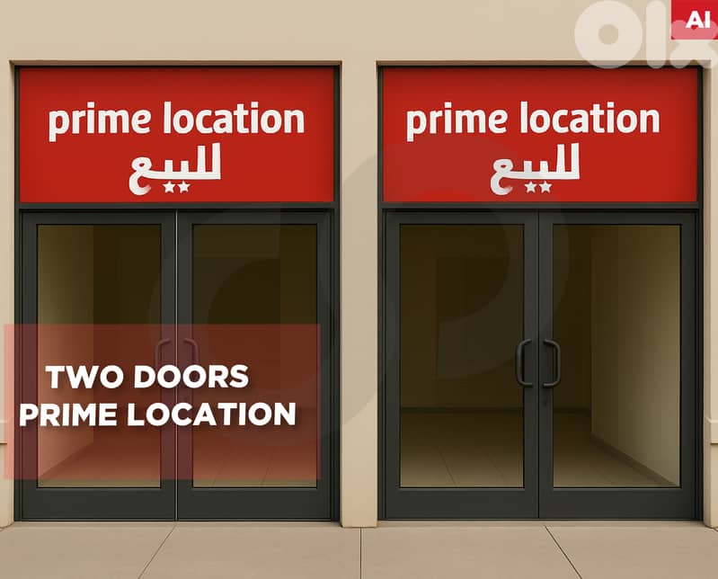 SHOP - in a prime location in Tripoli-Nadim jeser ! REF#AI129912 ! 0