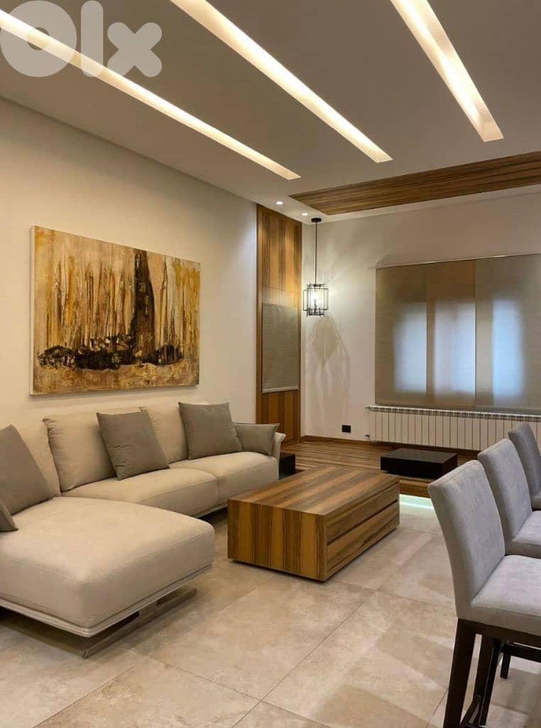 FULLY FURNISHED APT IN BADARO PRIME (240SQ) 2 MASTER BEDS , (BDR-125) 0