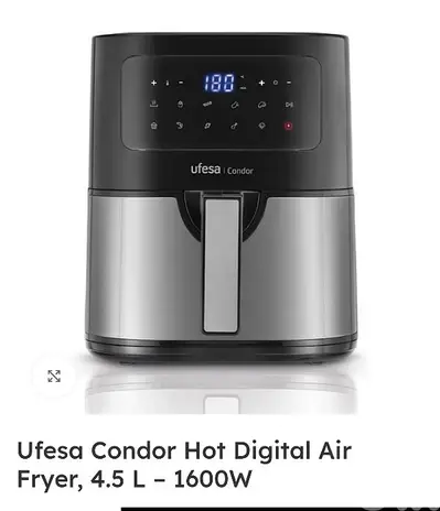 UFESA air fryer 4.5 L.  BRAND NEW