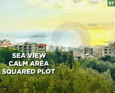 SEA VIEW- CALM AREA- SQUARED PLOT- sahel alma REF#ST129953