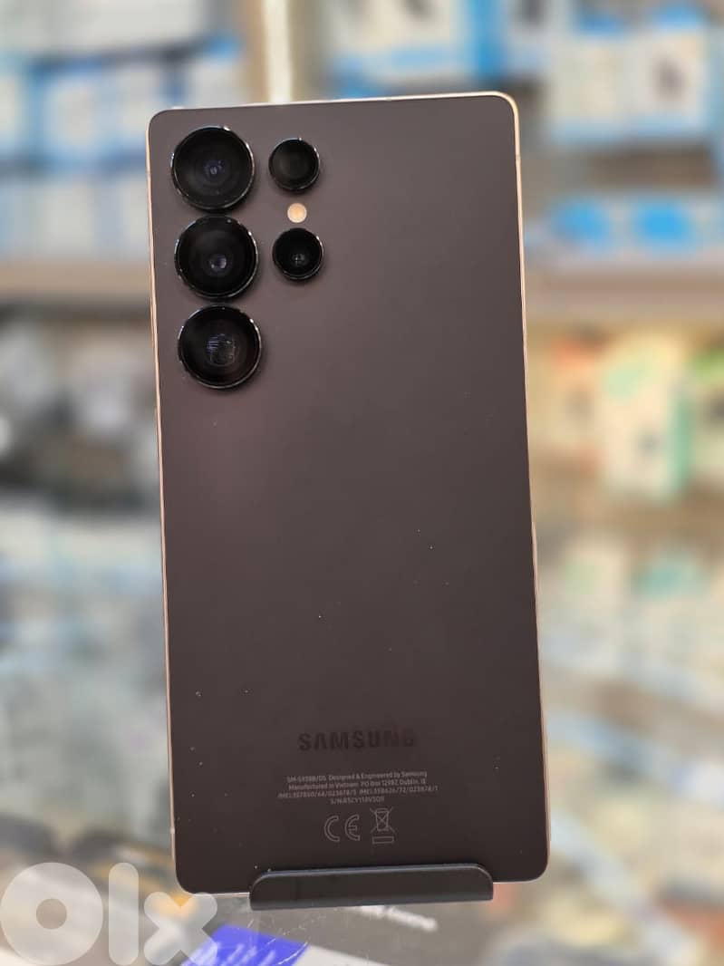 Used s25 ultra 12/1TB gb titanium black 0