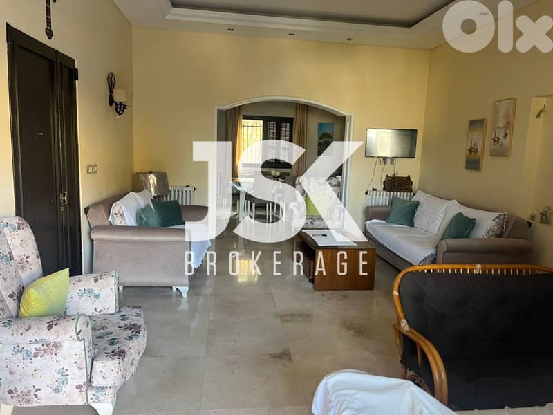 L19895 - 3-Bedroom Apartment For Sale in Bhamdoun 0