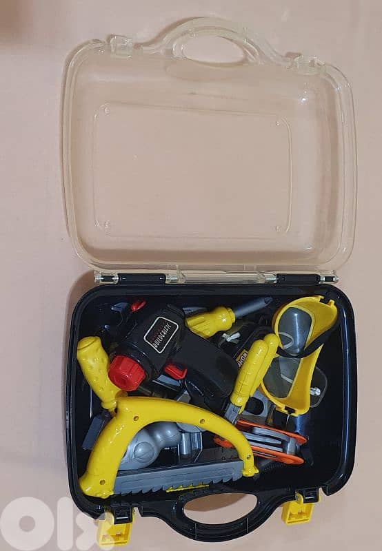Baby Toys Tools set in very good condition,like new 7 $ byrt ashrafiye 1