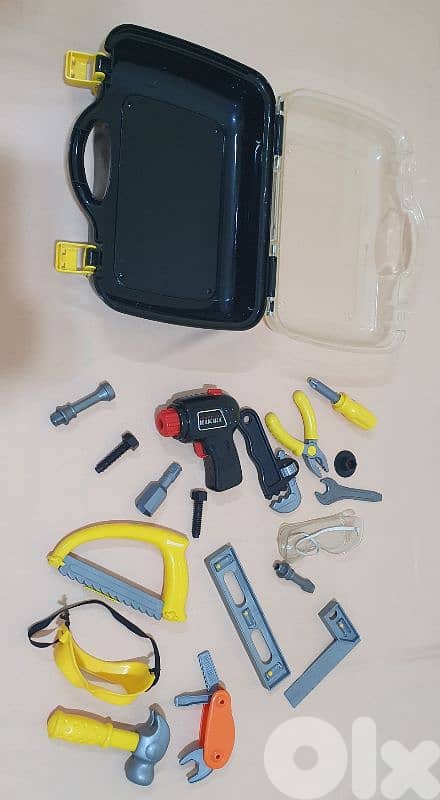 Baby Toys Tools set in very good condition,like new 7 $ byrt ashrafiye 7