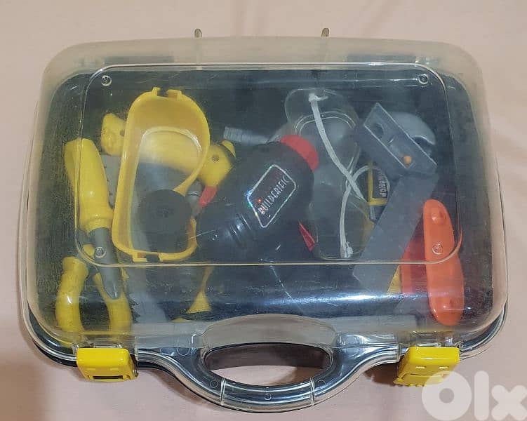 Baby Toys Tools set in very good condition,like new 7 $ byrt ashrafiye 10