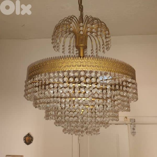 two chandeliers 0