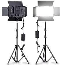Pro Led 800 Professional Photo and video Led Light Kit With Stand 1