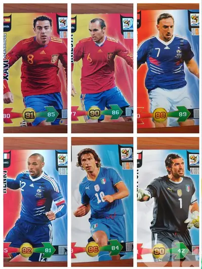 Panini Adrenalyn 2010 cards