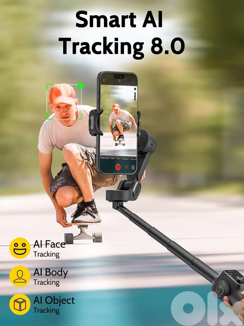 STABILISER 3-axis gimbal smart v8 1