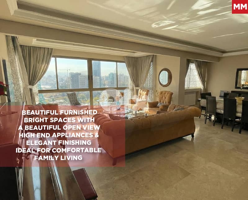Beautiful furnished -Bright spaces- Achrafieh REF#MM129851 0