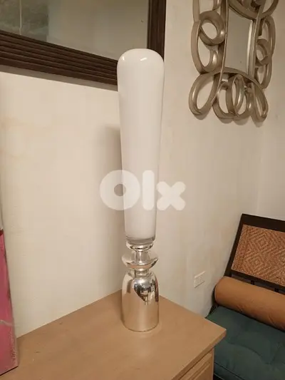 Howard Elliott Hand Blown Glass Floor Vase