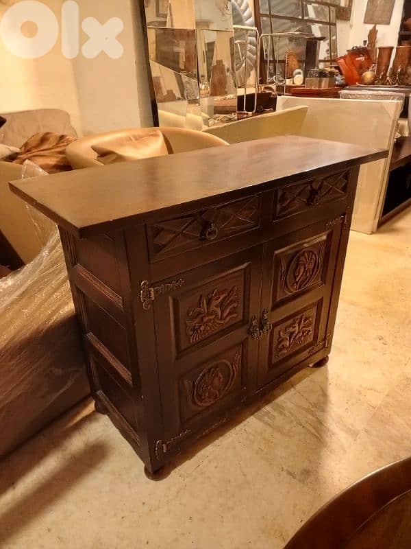 antique tv cabinet 0