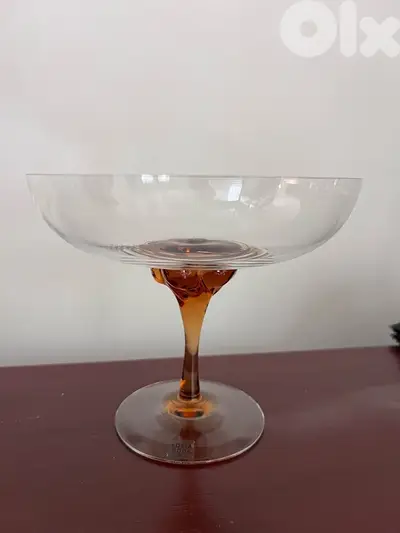 Kosta Boda “sugar Dandy” coupe Cristal
