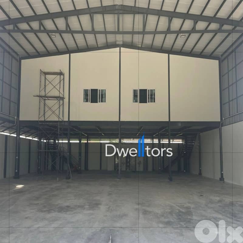 Hangar for rent in ZALKA - 550 SQM - 10.5 M Height 0