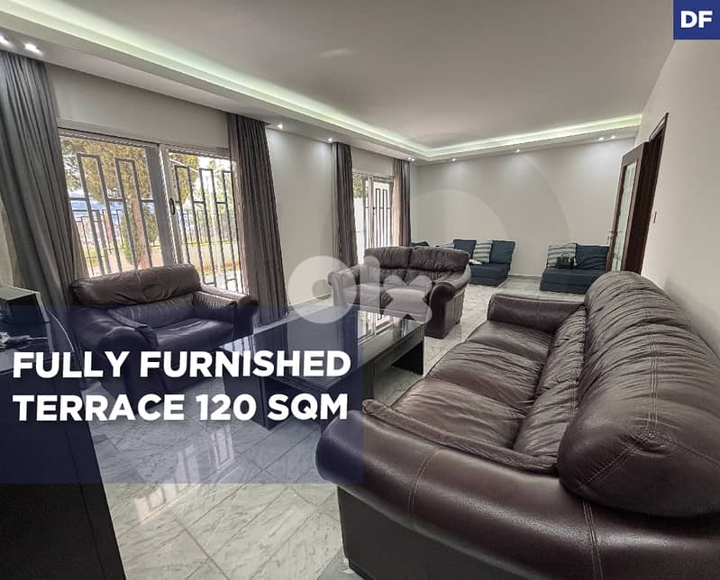 Terrace, prime location, metn, dbayeh/ ضبية REF#DF130044 0