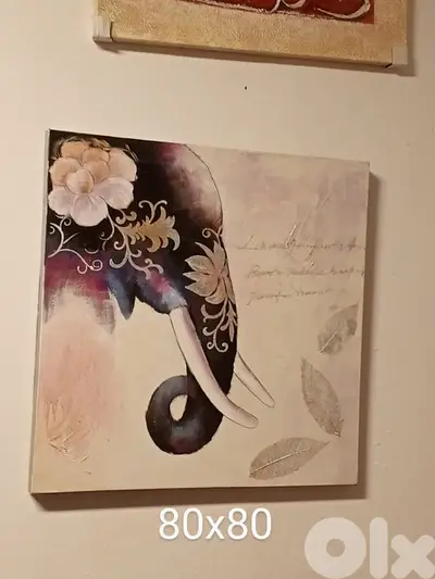 Acrylic Elephant painting