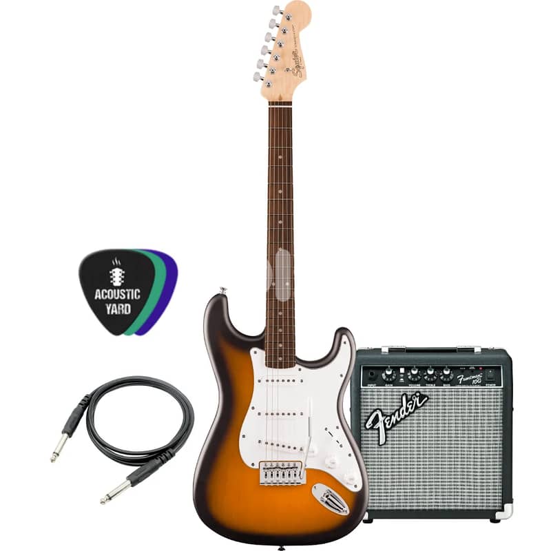 Fender's Squier Debut Electric Guitar Bundle 0