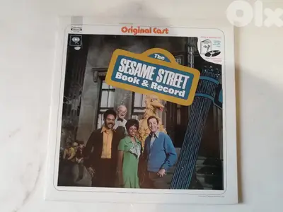 Original Cast – The Sesame Street book & vinyl Record