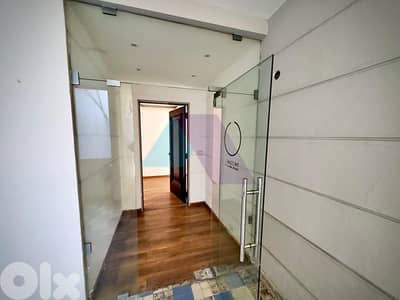 220m2 office+sea view *Prime Location* 4rent in clemenceau- كليمنصو
