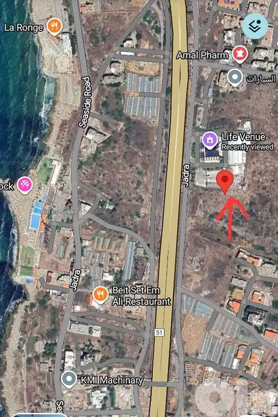 Land for sale Jadra highway - عقار ارض للبيع فوق اوتوستراد جدرا